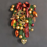 Maxbell Christmas Tree Wreath Decorative Ball Festival Wall Hanging Garland