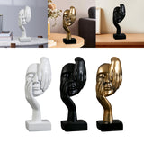 Maxbell European Style Thinker Statue Ornament Figurines Wedding Gift Home Decor White