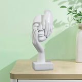 Maxbell European Style Thinker Statue Ornament Figurines Wedding Gift Home Decor White