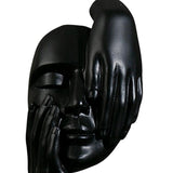 Maxbell European Style Thinker Statue Ornament Figurines Wedding Gift Home Decor Black