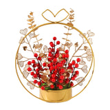 Maxbell Flower Basket Ornament Decoration Festival Harvest for Living Room StyleD