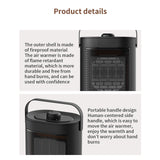 Maxbell Electric Portable Heater Fan Adjustable Thermostat for Room Desktop Home
