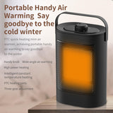 Maxbell Electric Portable Heater Fan Adjustable Thermostat for Room Desktop Home