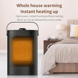 Maxbell Electric Portable Heater Fan Adjustable Thermostat for Room Desktop Home