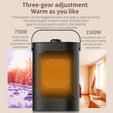 Maxbell Electric Portable Heater Fan Adjustable Thermostat for Room Desktop Home