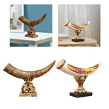 Maxbell Creative Simulation Elephant Art Decoration Birthday Gift for Table Sculpture A