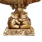 Maxbell Creative Simulation Elephant Art Decoration Birthday Gift for Table Sculpture A