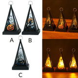 Maxbell Halloween LED Lamp Pendant Decorative Gift for Bedroom Tabletop Outdoor Pumpkin