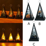 Maxbell Halloween LED Lamp Pendant Decorative Gift for Bedroom Tabletop Outdoor Pumpkin