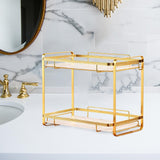 Maxbell Makeup Organizer Shelf Standing Rack for Bedroom Living Room Decoration