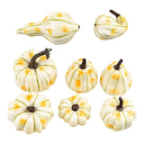 Maxbell 8Pcs Artificial Pumpkin Decoration for Thanksgiving Farmhouse Decoration