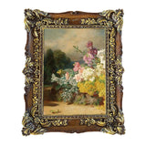 Maxbell Resin Photo Frame 5x7 Carved Antique Ornate for Home Decor Wedding Wood