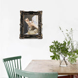 Maxbell Resin Photo Frame 5x7 Carved Antique Ornate for Home Decor Wedding Black