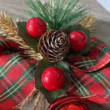 Maxbell Bells Bow Ornament Novelty Craft Christmas Decorations for Holiday Party 3 of Gold