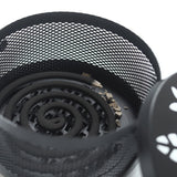Maxbell Antique Coil Holder Fireproof Hollow Incense Box for Indoor Hiking Home