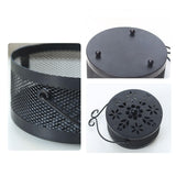 Maxbell Antique Coil Holder Fireproof Hollow Incense Box for Indoor Hiking Home