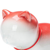 Maxbell Cute Kitten Figurines Miniature Tea Table Ornament Small Cat Statue Artwork White Red