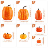 Maxbell 12x Vivid Artificial Pumpkins Fall Party Autumn Harvest Props Thanksgiving Yellow