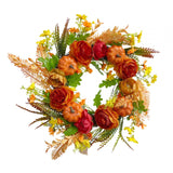 Maxbell Door Front Wreath Peony Artificial Flowers Garland Floral Bouquet Hanging