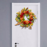 Maxbell Door Front Wreath Peony Artificial Flowers Garland Floral Bouquet Hanging