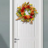 Maxbell Door Front Wreath Peony Artificial Flowers Garland Floral Bouquet Hanging