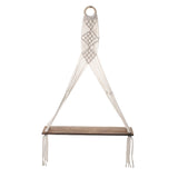 Maxbell Macrame Tapestry Floating Shelves Wall Hanging Shelf Hanger for Headboard