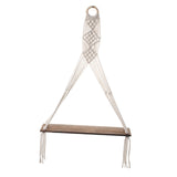 Maxbell Macrame Tapestry Floating Shelves Wall Hanging Shelf Hanger for Headboard