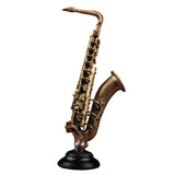Maxbell Decorative Sax Violin Musical Instrument Showpiece Statue For Home Decor Sax