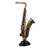Maxbell Decorative Sax Violin Musical Instrument Showpiece Statue For Home Decor Sax