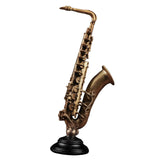 Maxbell Decorative Sax Violin Musical Instrument Showpiece Statue For Home Decor Sax