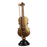 Maxbell Decorative Sax Violin Musical Instrument Showpiece Statue For Home Decor violin