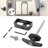 Maxbell T Handle Lock Hardware Locking cam Locks for Gate Barn Door Caravan