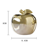 Maxbell Fruits Ornament Wedding Statue Table Holiday Home Decoration Birthday Gold