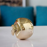 Maxbell Fruits Ornament Wedding Statue Table Holiday Home Decoration Birthday Gold