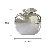 Maxbell Fruits Ornament Wedding Statue Table Holiday Home Decoration Birthday Silver