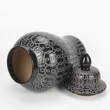 Maxbell Multipurpose Ginger Jars Floral Arrangement Canister for Cupboard Decor