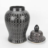 Maxbell Multipurpose Ginger Jars Floral Arrangement Canister for Cupboard Decor