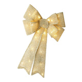 Maxbell Christmas Hanging Charms with Lights Chic Gift for Parties Bedroom Backyard Gold