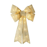 Maxbell Christmas Hanging Charms with Lights Chic Gift for Parties Bedroom Backyard Gold
