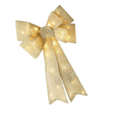 Maxbell Christmas Hanging Charms with Lights Chic Gift for Parties Bedroom Backyard Gold