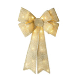 Maxbell Christmas Hanging Charms with Lights Chic Gift for Parties Bedroom Backyard Gold