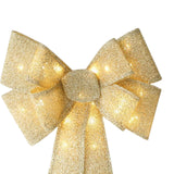 Maxbell Christmas Hanging Charms with Lights Chic Gift for Parties Bedroom Backyard Gold
