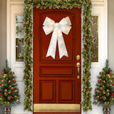 Maxbell Christmas Hanging Charms with Lights Chic Gift for Parties Bedroom Backyard Silver