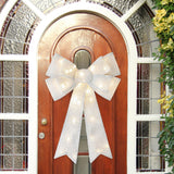 Maxbell Christmas Hanging Charms with Lights Chic Gift for Parties Bedroom Backyard Silver