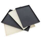 Maxbell Serving Platter Ornament Container Plate for Parties Restaurant Countertop White Large