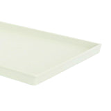 Maxbell Serving Platter Ornament Container Plate for Parties Restaurant Countertop White Large