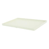 Maxbell Serving Platter Ornament Container Plate for Parties Restaurant Countertop White Large