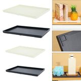 Maxbell Serving Platter Ornament Container Plate for Parties Restaurant Countertop White Large