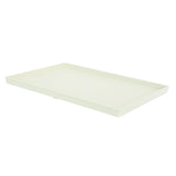 Maxbell Serving Platter Ornament Container Plate for Parties Restaurant Countertop White Large