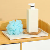 Maxbell Serving Platter Ornament Container Plate for Parties Restaurant Countertop White Large